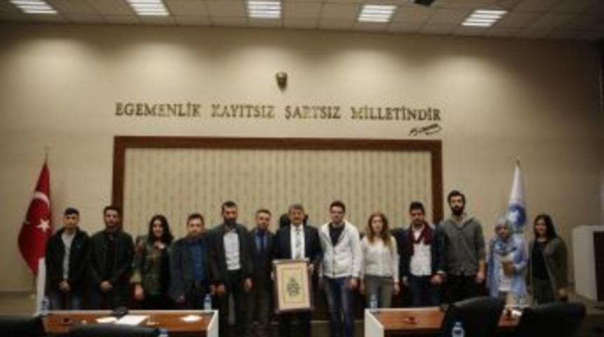 Belediye Yabancı &Ouml;ğrencileri Ağırladı