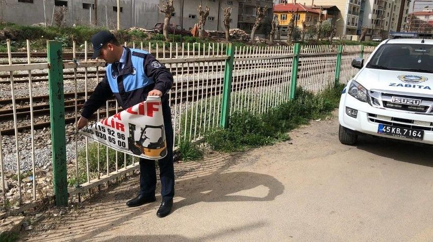 Zabıta Görüntü Kirliliğine İzin Vermiyor