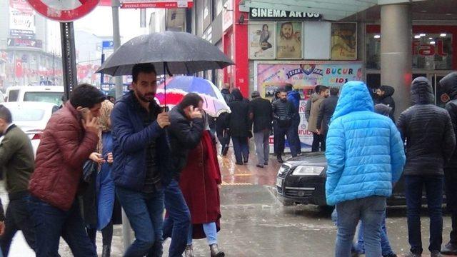 Van’da Aralık Ayında Yağmur Etkili Oluyor