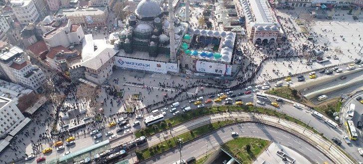 Galata Köprüsü’ne Kadar Uzanan 61 Milyonluk Kuyruk G1