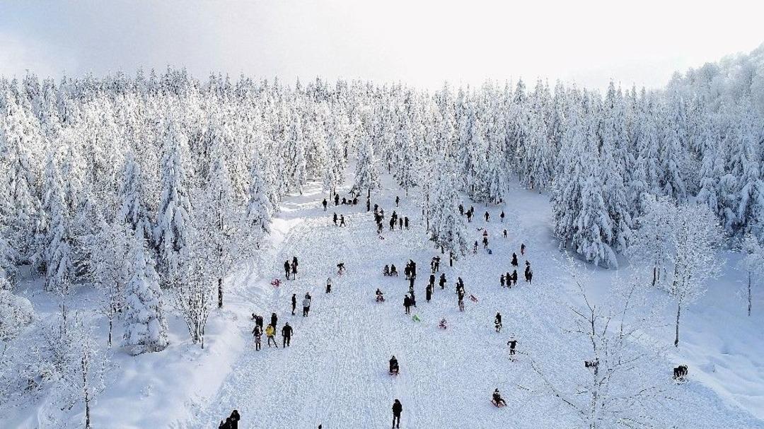 Kartepe&rsquo;de Hafta Sonu Yoğunluğu