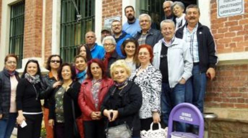 Lozan M&uuml;badilleri &rsquo;tahaffuzhane&rsquo;yi Gezdi