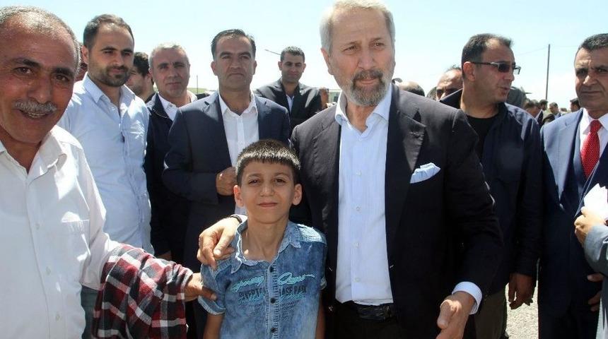 Eski Bakan &Ccedil;ağlayan&rsquo;dan Malazgirt&rsquo;e Ziyaret