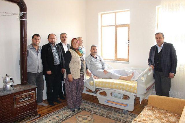 -b&uuml;y&uuml;kşehir Belediyesinden Hasta Yatağı Yardımı 1