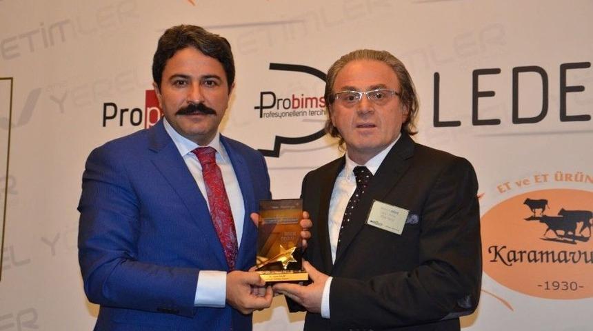 Başkan Kalın Yılın Yerel Y&ouml;neticisi Se&ccedil;ildi