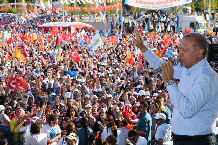 Cumhurbaşkanı Erdoğan Bursa’da Konuştu...(1) G1