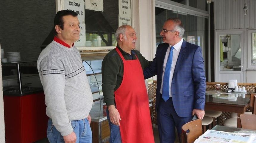 Başkan Yılmazer&rsquo;in Esnaf Hassasiyeti