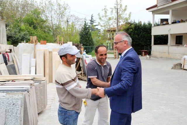 Başkan Yılmazer&rsquo;in Esnaf Hassasiyeti 3