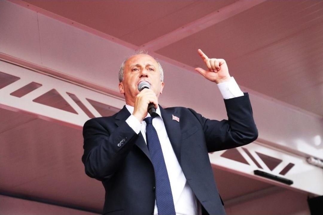 Muharrem İnce: "bir, Barışacağız; İki, Ekonomik Olarak B&uuml;y&uuml;yeceğiz"