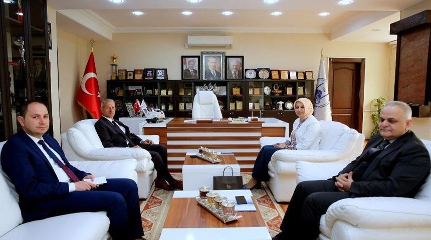 İl Milli Eğitim M&uuml;d&uuml;r&uuml;nden Başkan Dişli&rsquo;ye Ziyaret