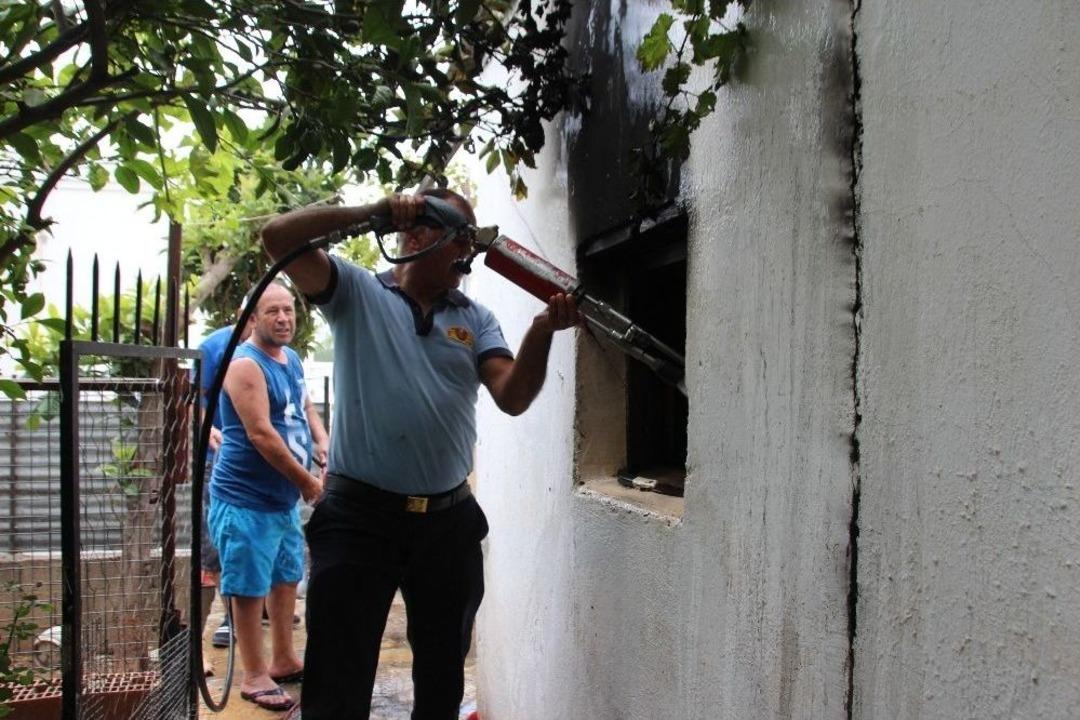 Kulu&ccedil;ka Makinesi Yangın &Ccedil;ıkardı