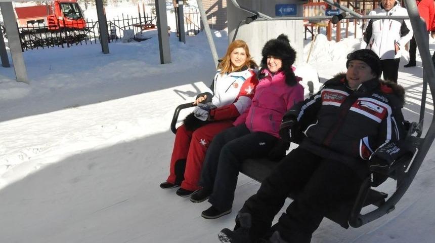 Kayak Severlerden Sarıkamış&rsquo;a Yoğun İlgi