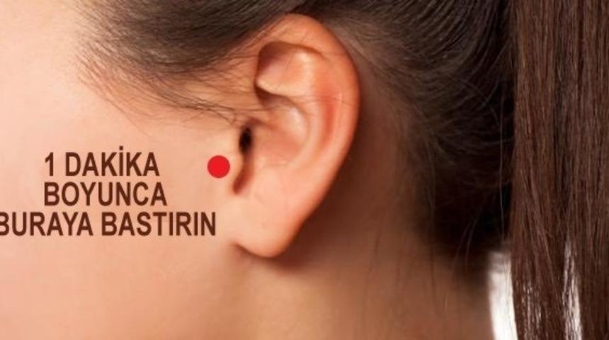 Kulağınızdaki Bu Noktaya 1 Dakika Boyunca Bastırınca Ne Olduğunu Biliyor Musunuz?