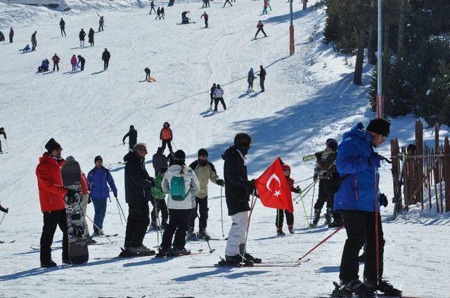 Kayak Severlerden Sarıkamış’a Yoğun İlgi