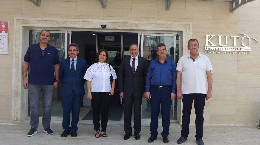 Aydın Vergi Dairesi Başkanı, Kuto&rsquo;yu Ziyaret Etti