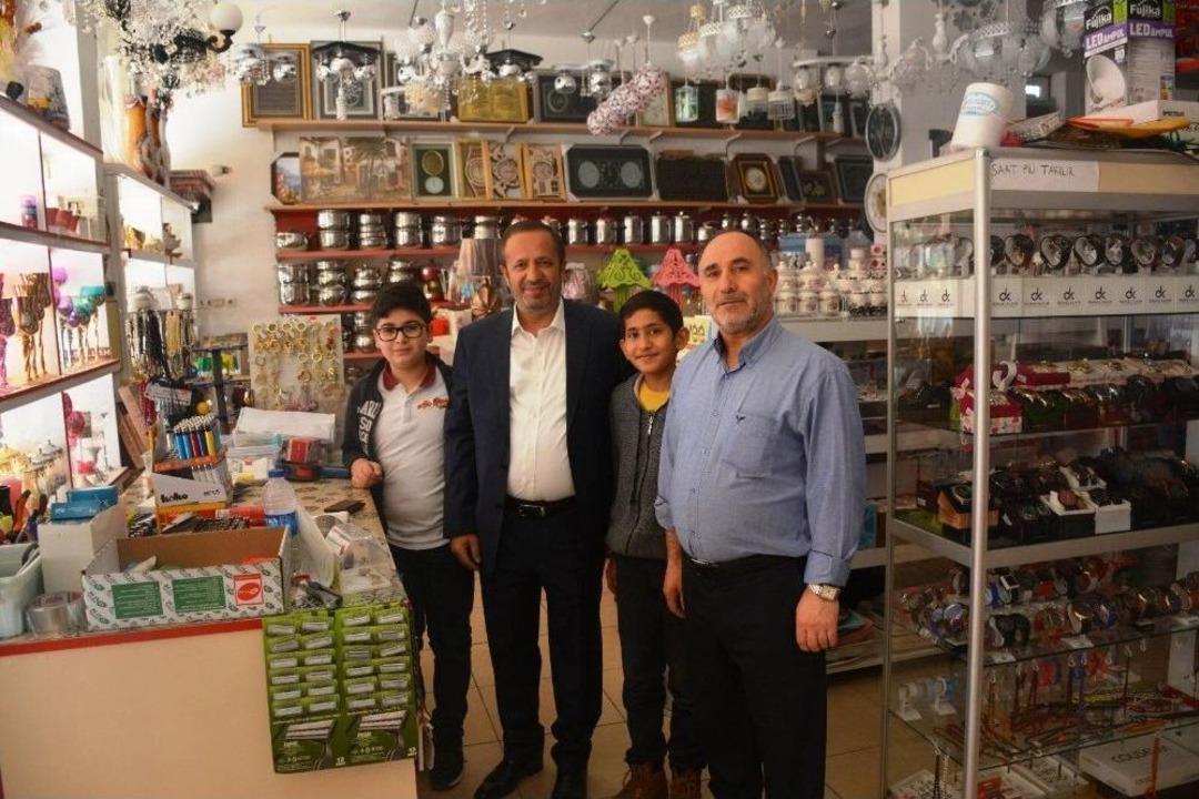 Başkan Toltar&rsquo;ın Esnaf Ziyaretleri S&uuml;r&uuml;yor