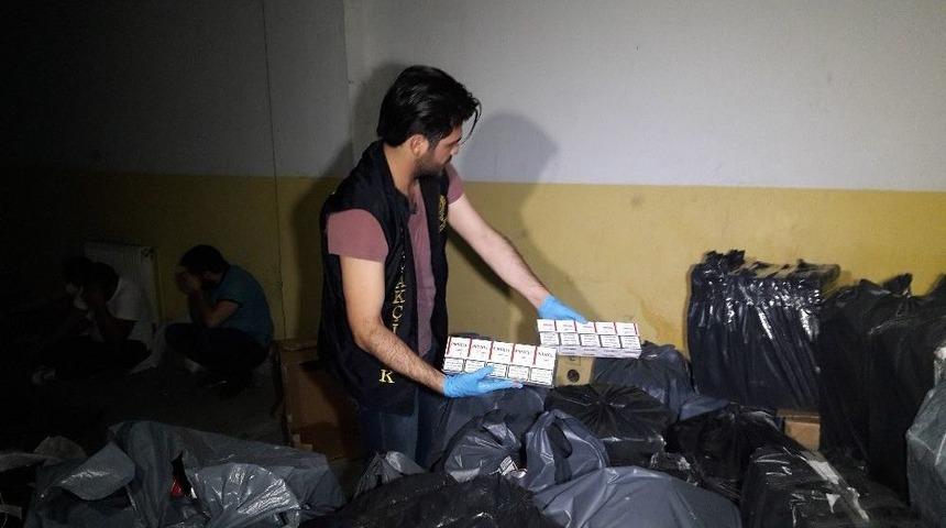 İstanbul’da 550 Bin Tl Değerinde Kaçak Sigara Ele Geçirildi