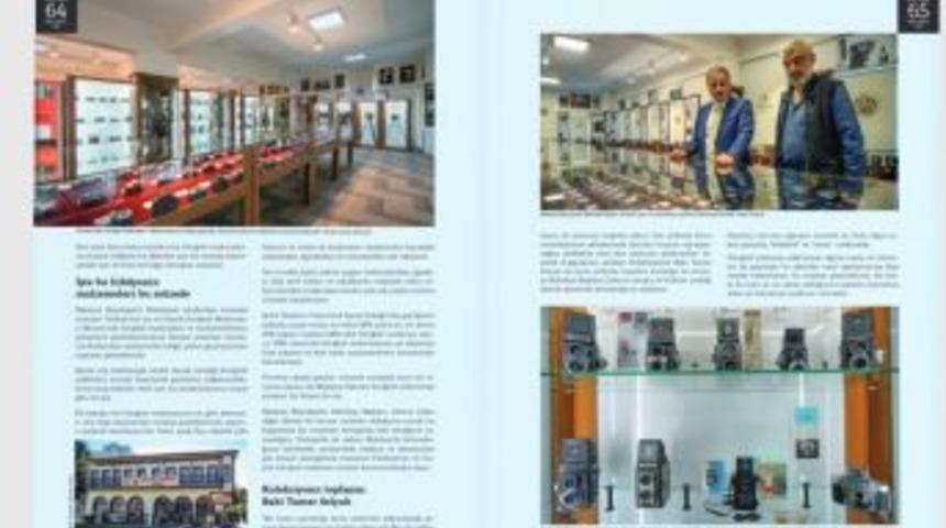 Malatya Fotoğraf Makinesi M&uuml;zesi Bik Dergisinde