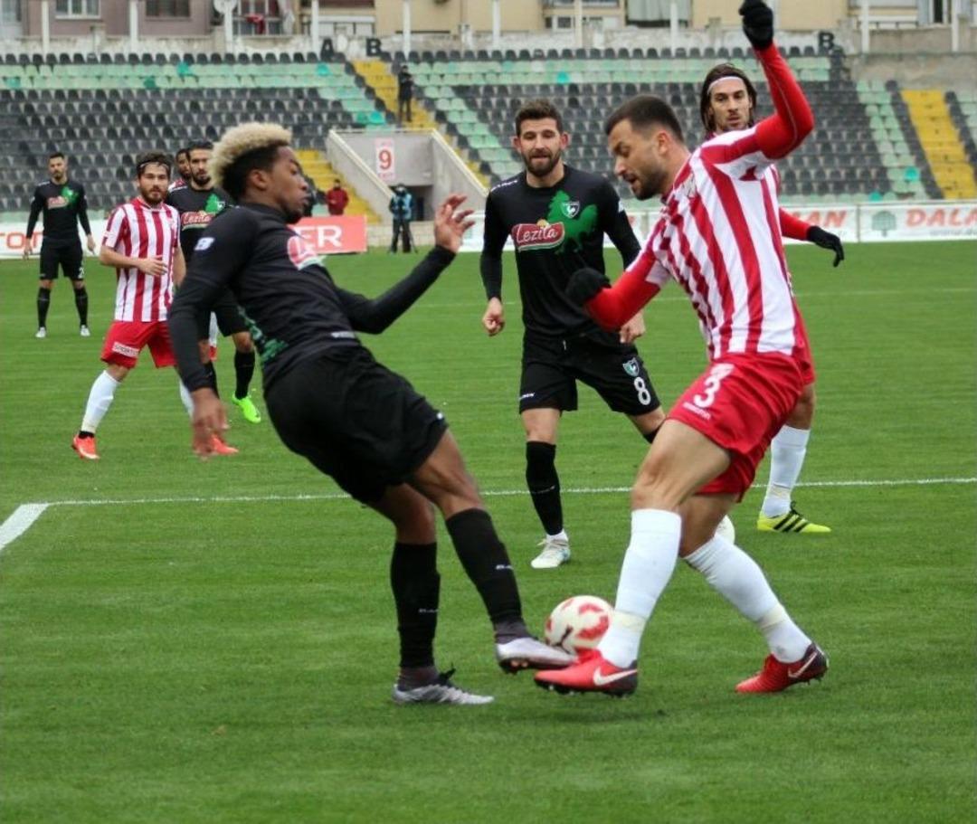 Tff 1. Lig: Denizlispor: 1 - Boluspor: 1