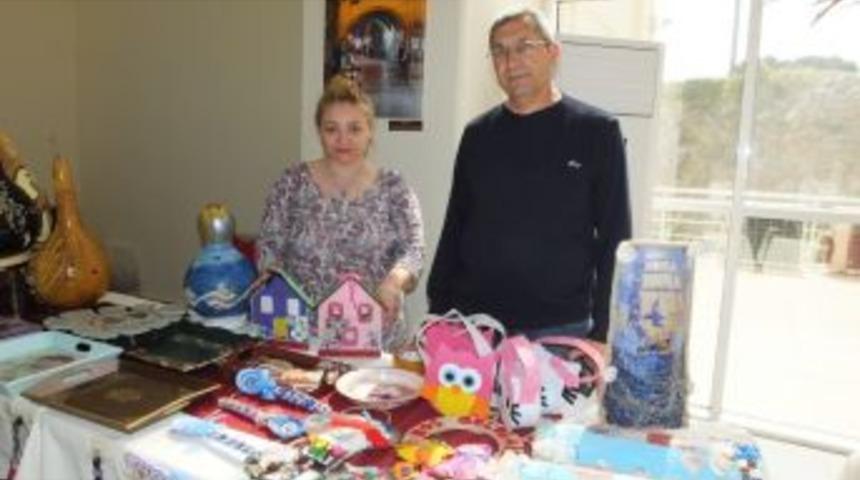 Polis Emeklisi &Ccedil;iftin Sergisi İlgi G&ouml;rd&uuml;