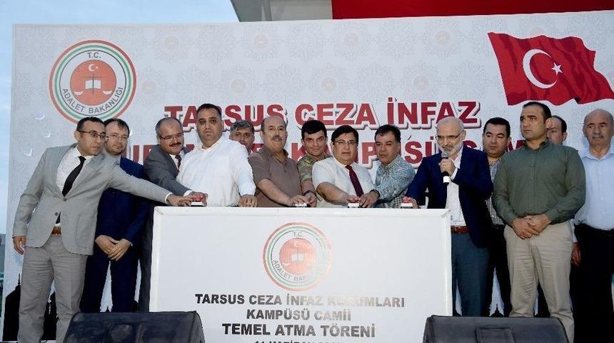 Tarsus’ta Cezaevi Kampüsünde Yapılacak Caminin Temeli Atıldı