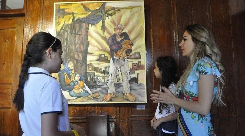 Tarihi Konak Gkv Sanat Ş&ouml;leni İle Renklendi