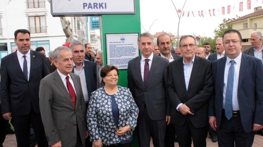 Elazığ&rsquo;da Yazar Naşide G&ouml;kbudak&rsquo;ın İsmi Parka Verildi