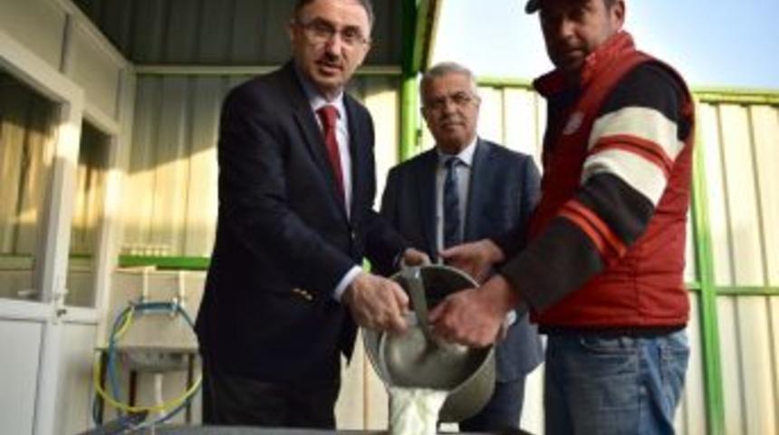 Kırsaldaki Süt Üreticilerine 450 Bin Tl’lik Katkı