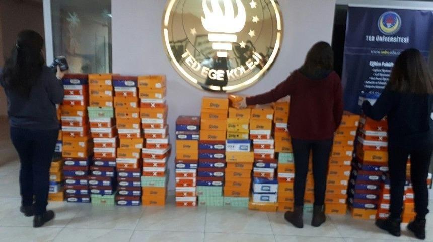 Ted Ege Koleji &Ouml;ğrencilerinden &Ouml;rnek Davranış