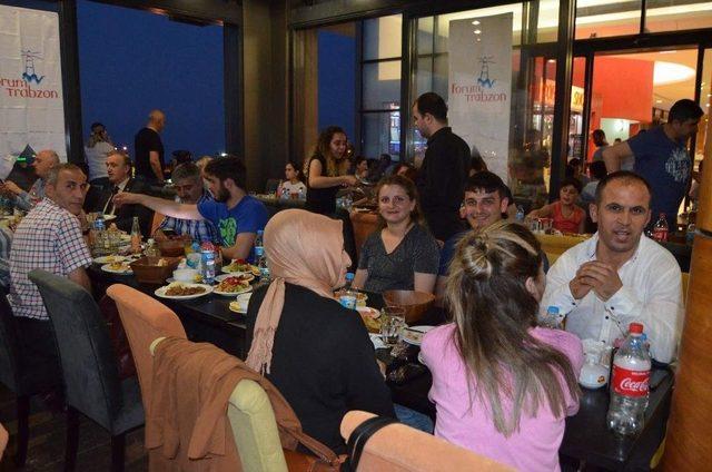 Forum Trabzon Avm’den Basına İftar Yemeği