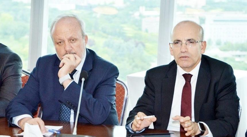 Başbakan Yardımcısı Şimşek, Aso’da Osb Başkanlarıyla Bir Araya Geldi