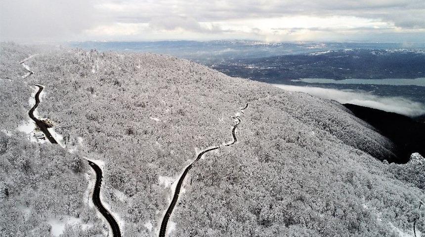 (&ouml;zel) Kartepe&rsquo;nin Eşsiz Doğası Havadan G&ouml;r&uuml;nt&uuml;lendi
