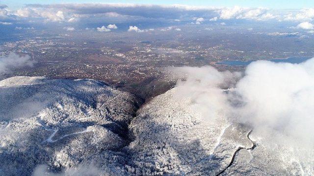 (özel) Kartepe’nin Eşsiz Doğası Havadan Görüntülendi