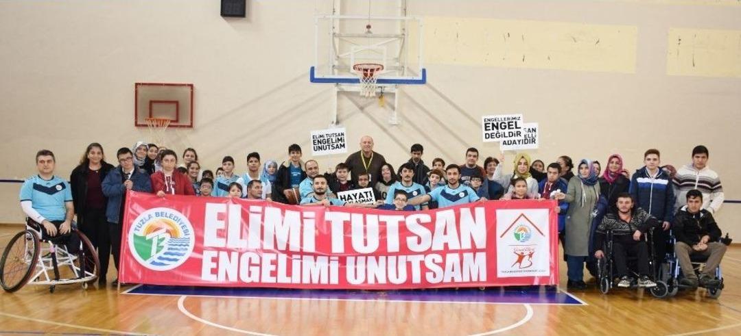 Tuzla Belediyesi Engelliler Spor Kul&uuml;b&uuml;&rsquo;ne En G&uuml;&ccedil;l&uuml; Desteği &ldquo;&ouml;zel &Ccedil;ocuklarımız&rdquo; Verdi