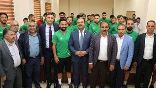 Çiftçi’den Şanlıurfaspor’a Destek Ziyareti