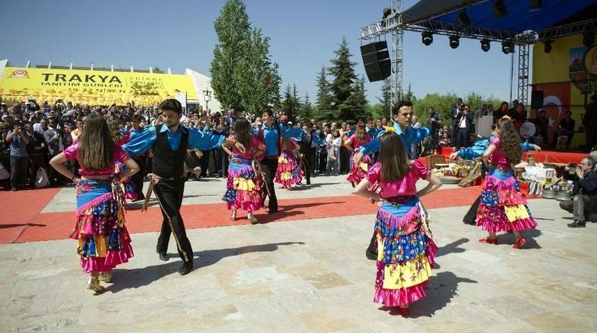 Ankara&rsquo;da "1. Trakya Tanıtım G&uuml;nleri" Başladı