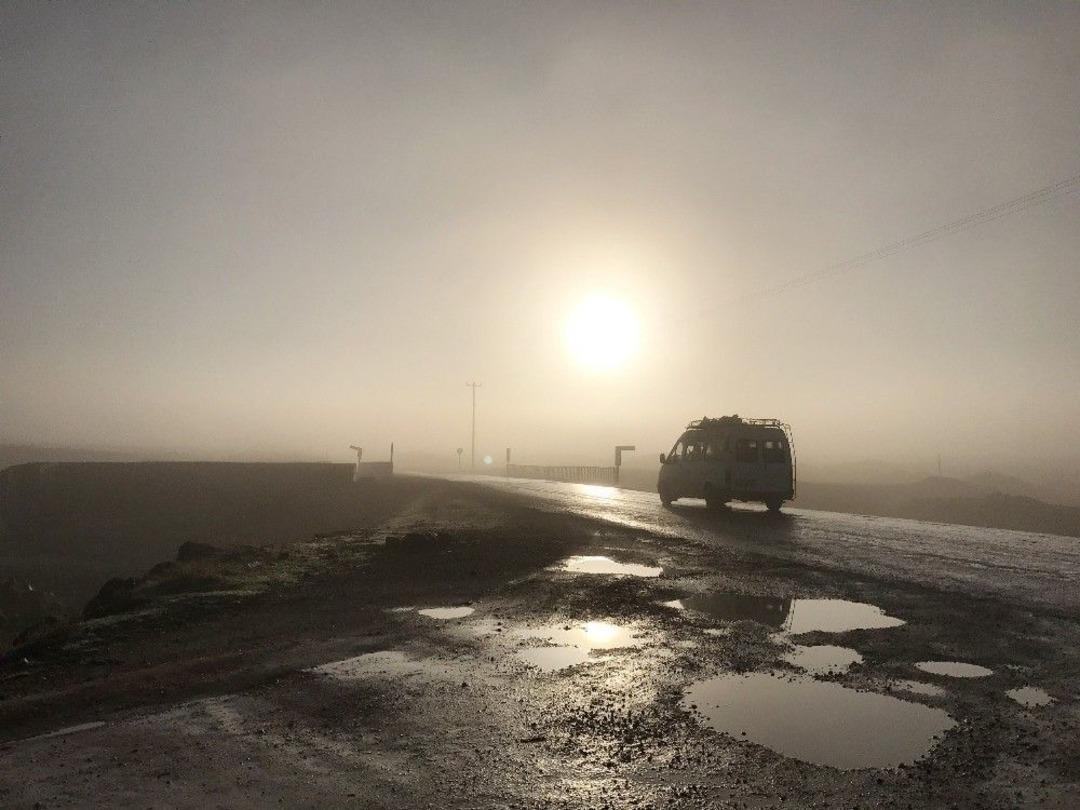 Siverek G&uuml;ne Sisle Uyandı