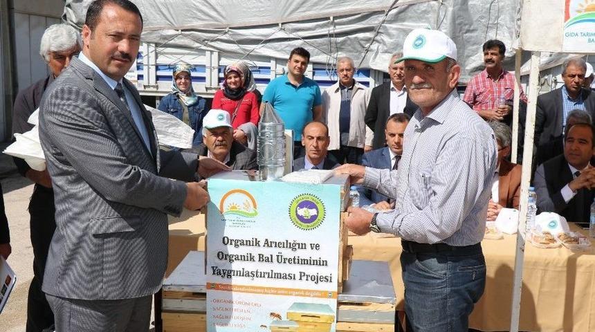Elazığ&rsquo;da 400 Organik Kovan Dağıtıldı