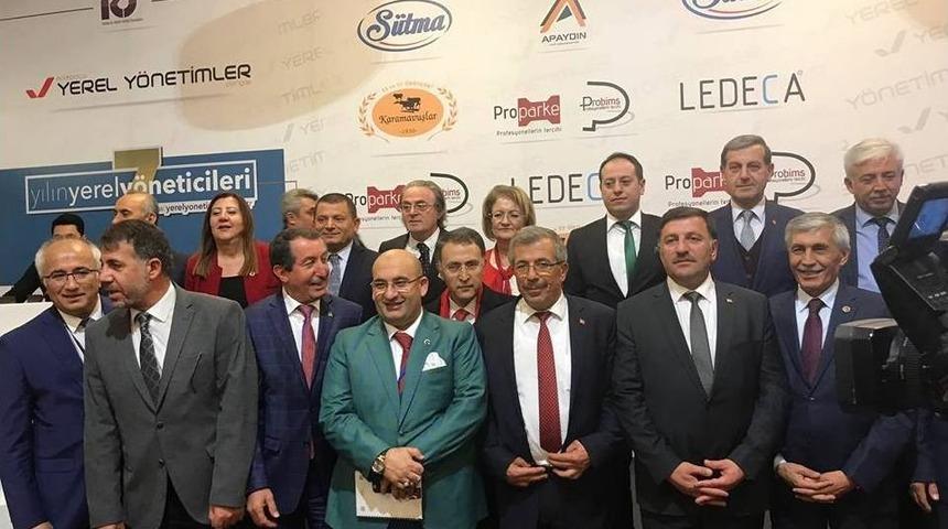 Başkan Özkan’a Kayseri’den Ödül