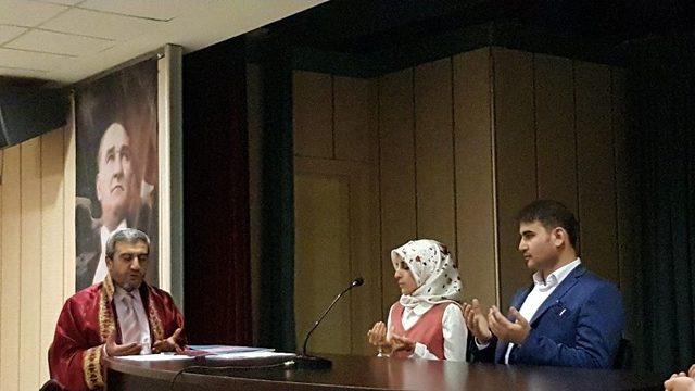 Tosya M&uuml;ft&uuml;s&uuml; İl&ccedil;ede İlk Resmi Nikahı Kıydı 1