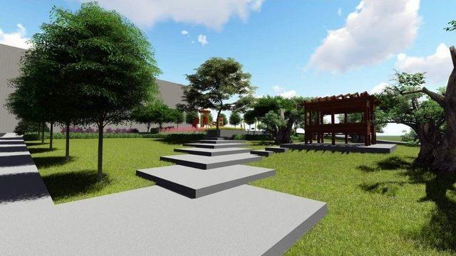 Aliağa Belediyesinden Yemyeşil Bir Park Daha 1
