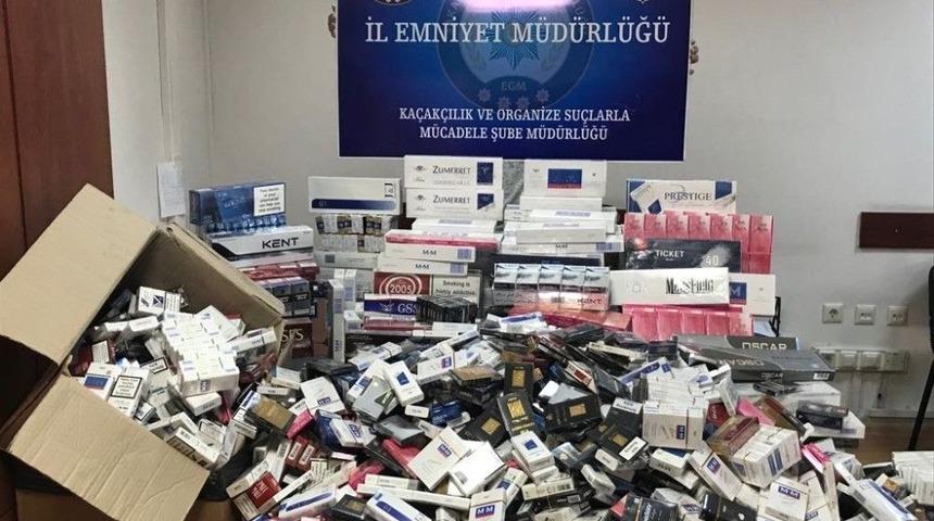 Sakarya&rsquo;da 3 Bin 904 Paket Ka&ccedil;ak Sigara Ele Ge&ccedil;irildi