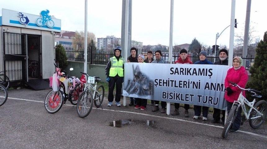 Pedallar Sarıkamış Şehitleri İçin Çevrildi