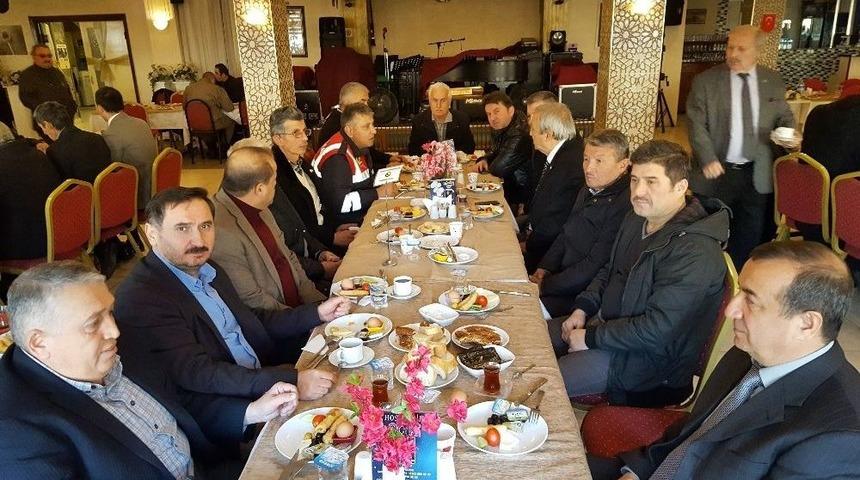 Devrekli Muhtarlar Protokol İle Buluştu