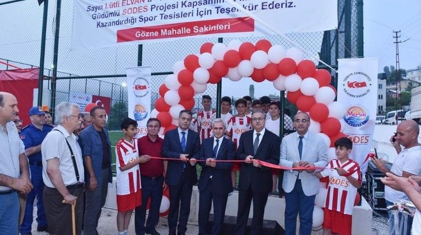 Vali Su, &rsquo;toroslar&rsquo;da Spor, K&uuml;lt&uuml;r Ve Sanat Projesi&rsquo;nin A&ccedil;ılışına Katıldı