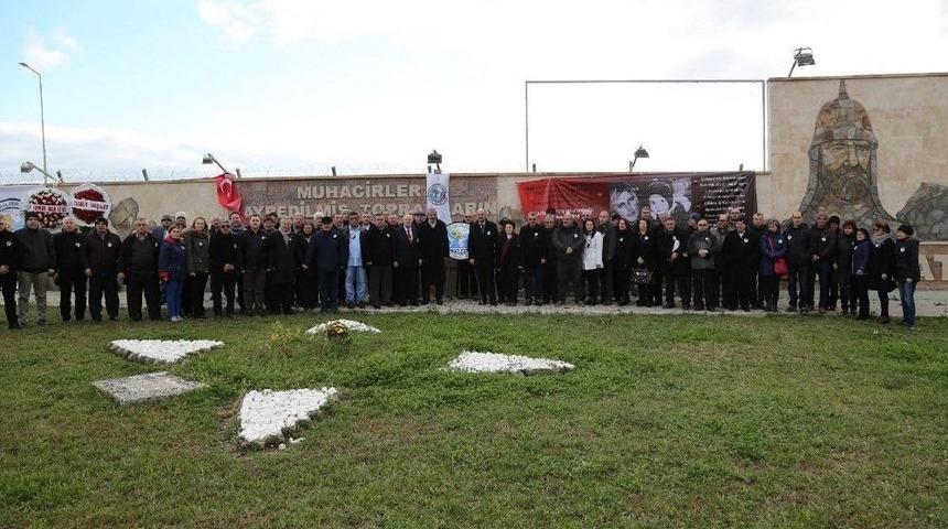 G&ouml;&ccedil; Anıtında Duygusal Anma