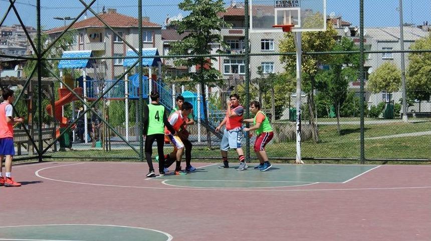 Esenler&rsquo;de Basketbol Sokağa İnecek