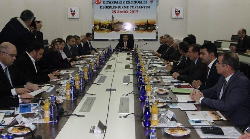 Diyarbakır Ekonomisi Değerlendirme Toplantısı Ger&ccedil;ekleştirildi