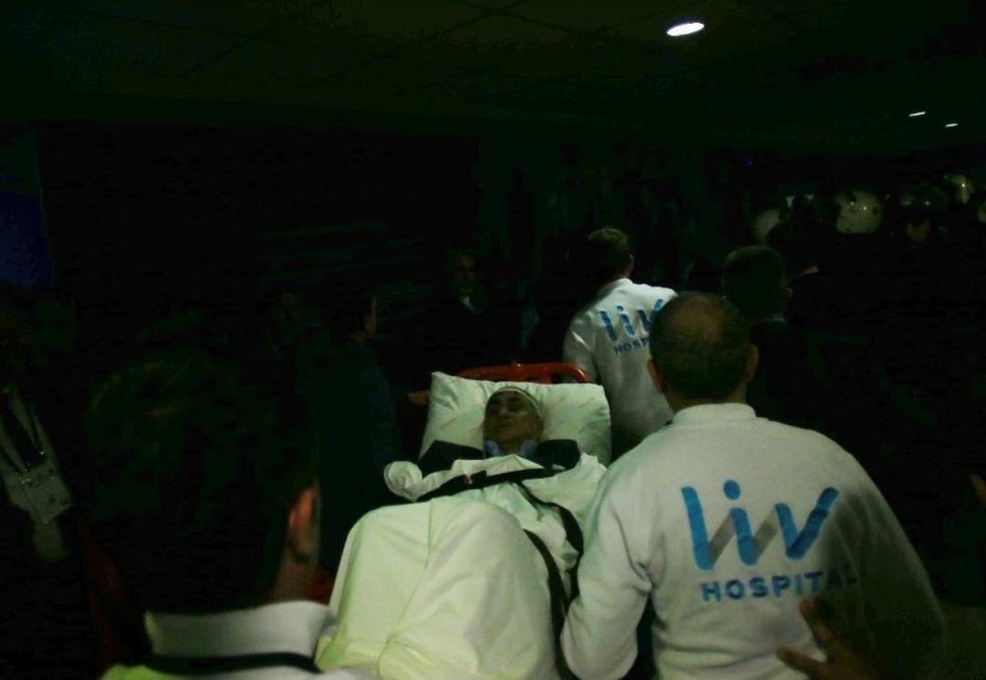 Şenol G&uuml;neş, Ambulansla Hastaneye Kaldırıldı