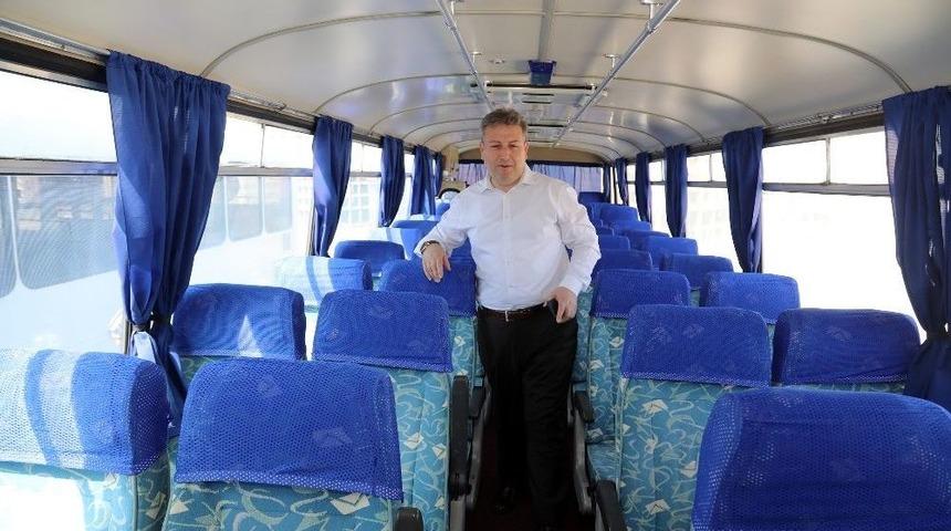 Başbakan Yıldırım&rsquo;ın Otob&uuml;s&uuml; Talas&rsquo;ta